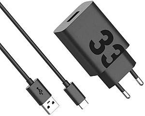 Зарядное устройство для телефона Motorola TurboPower 33W Charger Black