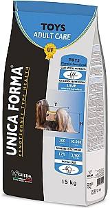 Hrana uscata pentru caini Gheda Unica Forma Toys Adult Care 15kg
