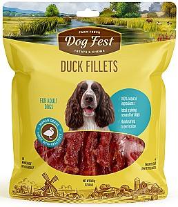 Snackuri pentru caini Dog Fest Duck Fillets 500 g