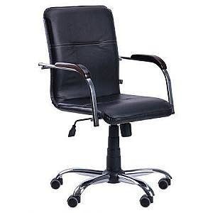 Fotoliu de birou Art Metal Furniture Samba-RC crom Soft Napoli