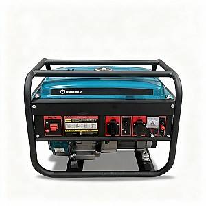 Генератор Hammer 7.5kW, 230V, 460cm3, Man/elec., AVR.