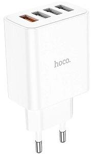 Автомобильная зарядка HOCO C102A Fuerza White