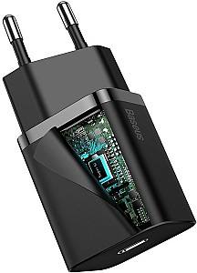 Зарядное устройство для телефона Baseus Super Si Black (TZCCSUP-B01)