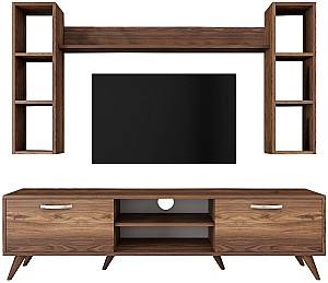 Тумба под телевизор Trendy M5 240 Орех (Коричневый)