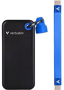 SSD extern Verbatim Pocket 512GB Black/Blue