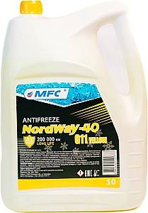 Антифриз NordWay G11- 40 10. (желтый)