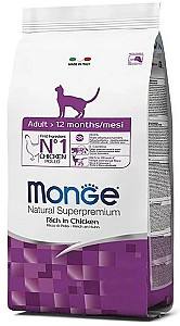 Сухой корм для кошек Monge Adult Rich in Chicken 1.5kg