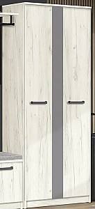 Dulap Modern Karolina 70cm Stejar Craft Alb/Gri Ardezie
