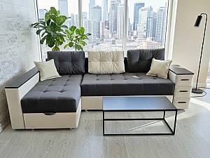 Угловой диван Elegant Style Aurora 250 (LL) Коричневый / Бнжнвый