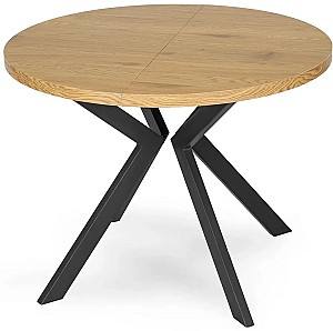 Masa Mebel Elite Lukas 250 Stejar auriu (Bej)/Negru