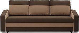 Canapea Magnifico Meble Orion Bonell Mikrofaza 20/Mikrofaza 48 Maro/Cappuccino