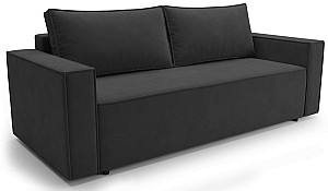 Canapea Aurus Loft 235 cm (tick-tac) Negru