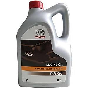 Моторное масло Toyota SAE 0W20 AFE 5Л