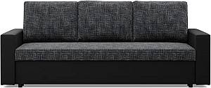 Canapea Magnifico Meble Luna 3 Lawa 17/Real 11 Gri inchis/Negru