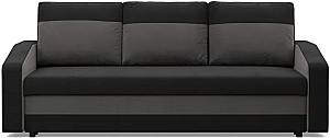 Canapea Magnifico Meble Orion Bonell Mikrofaza 15/Mikrofaza 27 Negru/Gri