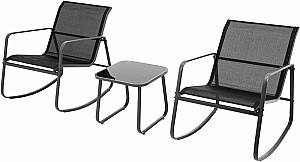 Set mobila de gradina Jumi OM-357860 Black