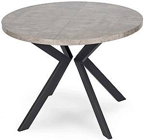 Masa Mebel Elite Lugo 90-190 Beton/Negru