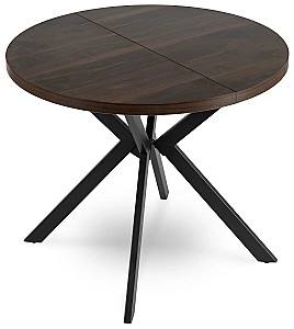 Masa Mebel Elite Lugo 90-190 Nuc (Maro)/Negru