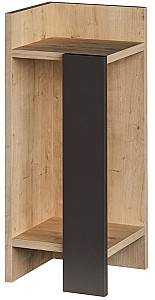 Прикроватная тумбочка Hanah Home Elos Left Oak/Anthracite