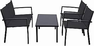 Set mobila de gradina Jumi OM-259027 Black