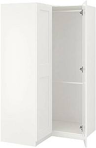 Угловой шкаф IKEA Pax/Grimo rafturi/bare 110/110x201 Белый