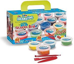 Set de jucarii CARIOCA Modelight School Box 40