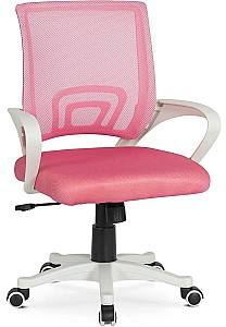 Fotoliu de birou Mebel Elite Nate Pink/White