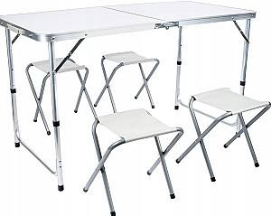 Раскладной стол Gotel L71A White