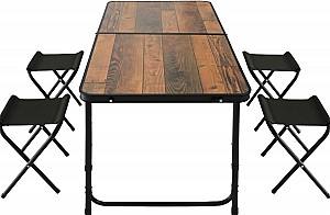 Раскладной стол Gardlov 27304 Brown/Black