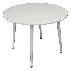 Стол Evelin DT-402-5 Белый/Белый