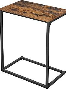 Журнальный столик Vasagle LNT52BX Rustic Brown/Black