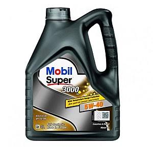 Моторное масло Mobil Super 3000 5W-40 4л