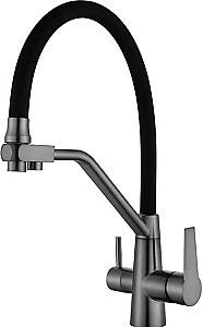 Кран для кухни MIXXUS FUL-021 GRAPHITE BLACK