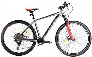 Bicicleta de munte Crosser Solo 29 21 21S Shimano + Hydr Logan Gray/Red