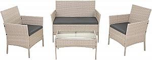 Set mobila de gradina Gardlov 26909 Bej/Gri
