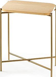 Masuta de cafea, reviste Mirage Meble Shb-003-A Natural/Gold