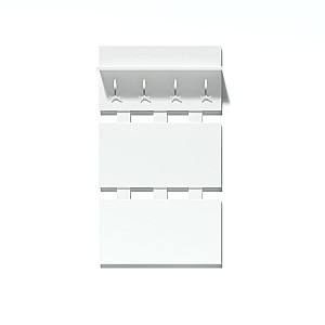 Cuier Fabrik Home №10 Frasin Alb