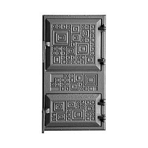 Дверца для печи VLM U75KV Modern 265x480 mm