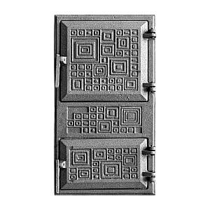 Дверца для печи VLM U75K Modern 265x480 mm