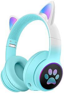 Casti Musen LK-029 Cat Ears Turqoise