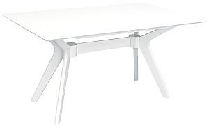 Masa Evelin Raffles Rectangular White (Alb)