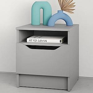 Noptiera MBS Lilu (40x40x44.5 cm) Gri