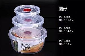 Set de recipiente alimentare Andrimar Grup F-2 R6053