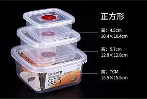 Set de recipiente alimentare Andrimar Grup F-4 (22-44)