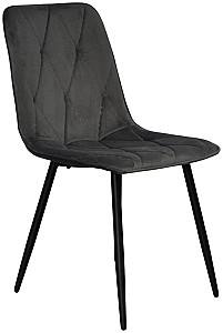Стул Evelin YTC-080B (BLUVEL-14) Dark Grey