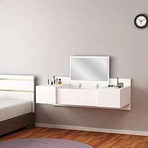 Masa de machiaj Hanah Home Zakkum White
