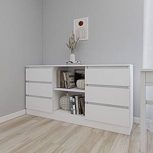 Комод Smartex Т3 120 см Белый