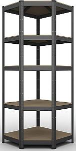 Rafturi pentru depozitare Nex Budget 1800x700x400x425 mm Antracit