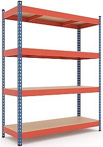 Rafturi pentru depozitare Nex Titan 1800x1200x500 mm Blue/Orange