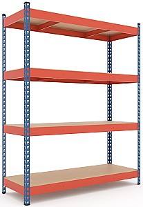 Rafturi pentru depozitare Nex Titan 1800x1400x600 mm Blue/Orange